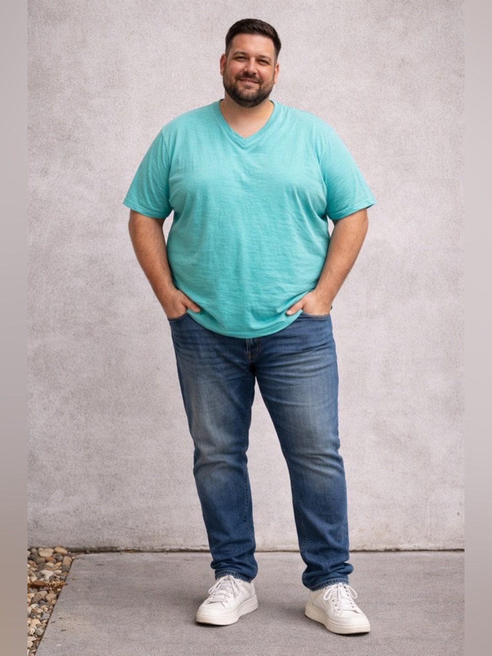 Mossimo Supply Co. Men's Teal Tee